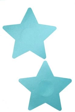 GE Apparel Baby Blue Star Nipple Pasties Accessories