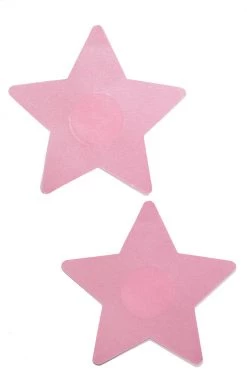 GE Apparel Baby Pink Star Nipple Pasties