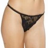 Shirley Of Hollywood Black Scalloped Embroidery Open Front Thong 1 Shirley Of Hollywood Black Scalloped Embroidery Open Front Thong