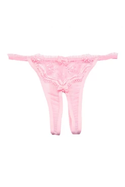 Shirley Of Hollywood Pink Scalloped Embroidery Open Front Thong Lingerie 9 Shirley Of Hollywood Pink Scalloped Embroidery Open Front Thong Lingerie