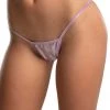 Midnight Ballerina Dancewear Lilac Twinkle V Back Thong Bikini Bottoms
