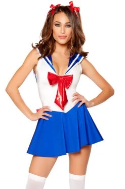 Roma Costumes 1pc Sailor Moon Blue Costume