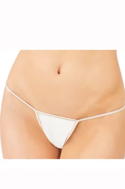 Coquette Lingerie Low Rise G-String - Nude