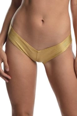 Midnight Ballerina Gold Twinkle Micro Booty Short Dancewear