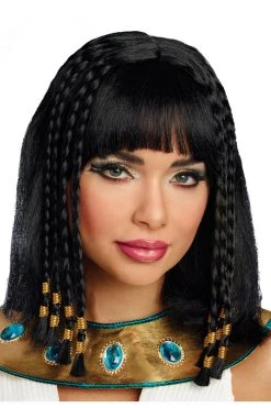 Dreamgirl Egyptian Queen Cleopatra Wig Costumes