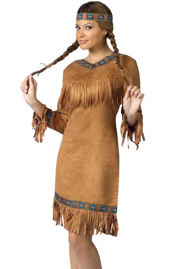 Fun World Costumes Peaceful Provider Indian Costume 3 Fun World Costumes Peaceful Provider Indian Costume