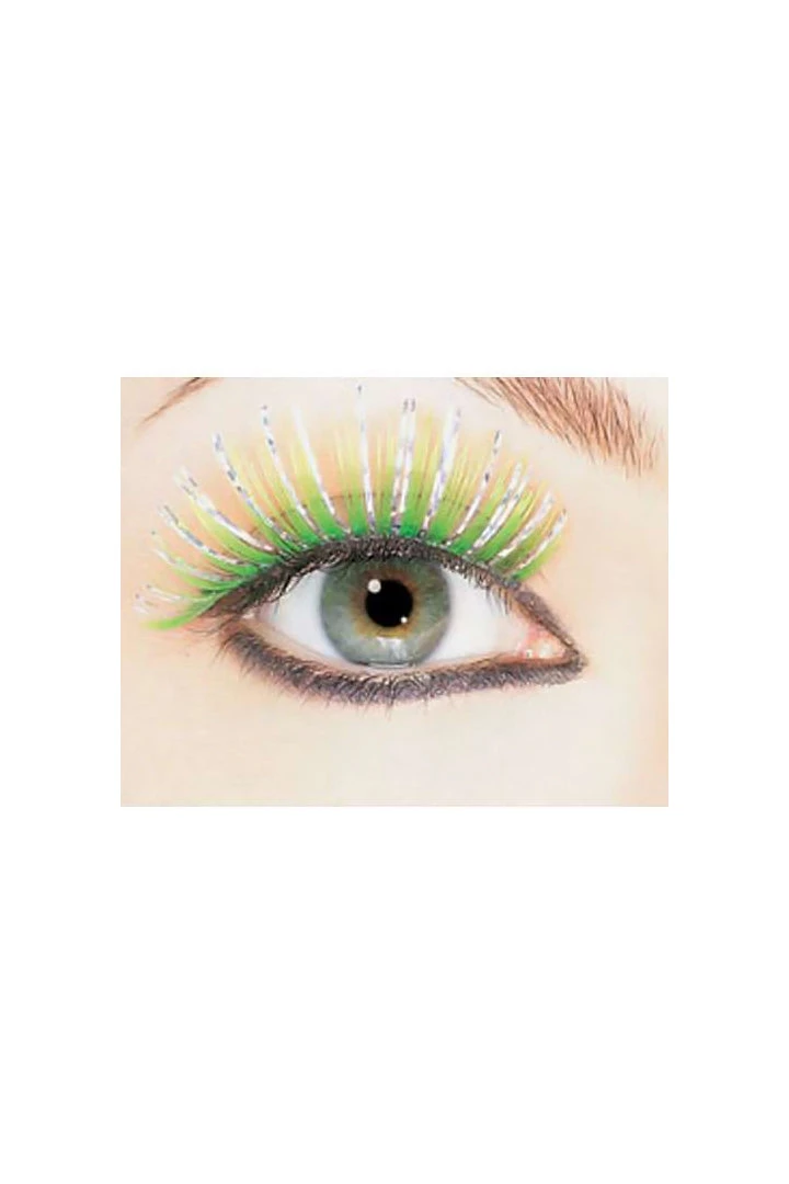 Rubies Costumes Green Hologram Fake Eyelashes 3 Rubies Costumes Green Hologram Fake Eyelashes