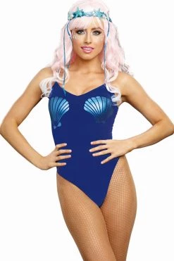 Dreamgirl Dancewear Mystic Blue Mermaid Bodysuit