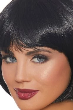 Dreamgirl Jet Black Bob Wig Costumes