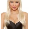 Dreamgirl Long Straight Platinum Blonde Wig Costumes