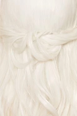 Dreamgirl Styled Twist Long White Wavy Wig Costumes 7 Dreamgirl Styled Twist Long White Wavy Wig Costumes