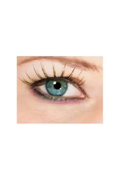 Rubies Gold & Black Fake Eyelashes Costumes