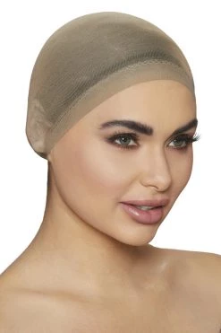 Dreamgirl Hosiery Barely There Beige Wig Cap