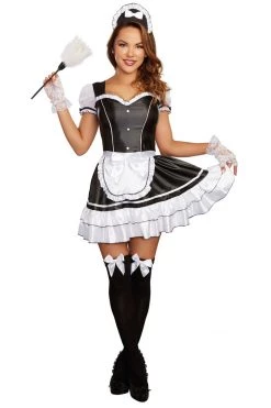 Dreamgirl Cleaning Cutie French Maid Costume