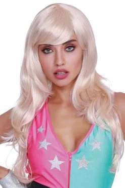 Dreamgirl Light-Blonde Long Layered Wig