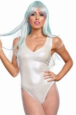 Dreamgirl Pearl Perfection One-Piece Bodysuit Dancewear