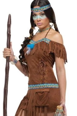 Fun World Spiritual Healer Indian Costume 7 Fun World Spiritual Healer Indian Costume