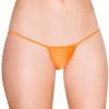 Roma Dancewear Orange 'Y' Back Micro Thong Bikini Bottom