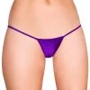 Roma Dancewear Purple 'Y' Back Micro Thong Bikini Bottom