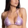Midnight Ballerina Dancewear Lilac Twinkle Tri Top
