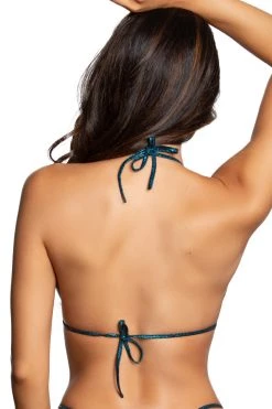 Midnight Ballerina Aqua Twinkle Micro Triangle Top Dancewear 7 Midnight Ballerina Aqua Twinkle Micro Triangle Top Dancewear