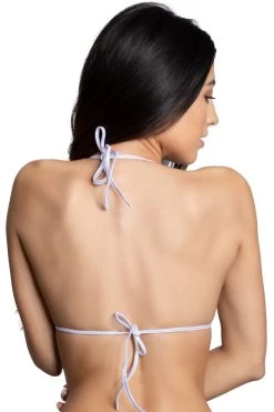 Midnight Ballerina White Twinkle Micro Triangle Top