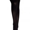 Kixies Opaque Black Luxury Stockings