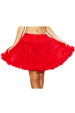 Roma Mid-Length Red Petticoat