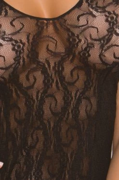 Elegant Moments Black Lace Halter Mini Dress Lingerie 10 Elegant Moments Black Lace Halter Mini Dress Lingerie