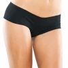 Coquette Low Rise Hipster Boyshorts - Black
