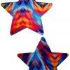 GE Apparel Accessories Kaleidoscope Multicolor Star Nipple Pasties
