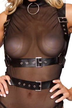 Be Wicked Lingerie Ariana Belted Black Bodysuit 10 Be Wicked Lingerie Ariana Belted Black Bodysuit