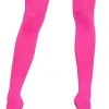Be Wicked Glow In The Dark & Neon Neon Pink Opaque Thigh Highs