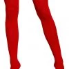 Be Wicked Red Opaque Thigh Highs Hosiery 1 Be Wicked Red Opaque Thigh Highs Hosiery