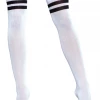 Be Wicked Going Pro White Thigh Highs Hosiery