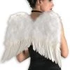 Rubies Deluxe White Faux Feather Angel Wings