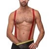 Magic Silk Firefighter Costume Hose Me Down Male Thongs