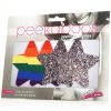 XGEN Pride And Rainbow Glitter Stars Nipple Pasties Lingerie