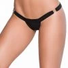 Mapale Black Clip Perfect Thong Lingerie