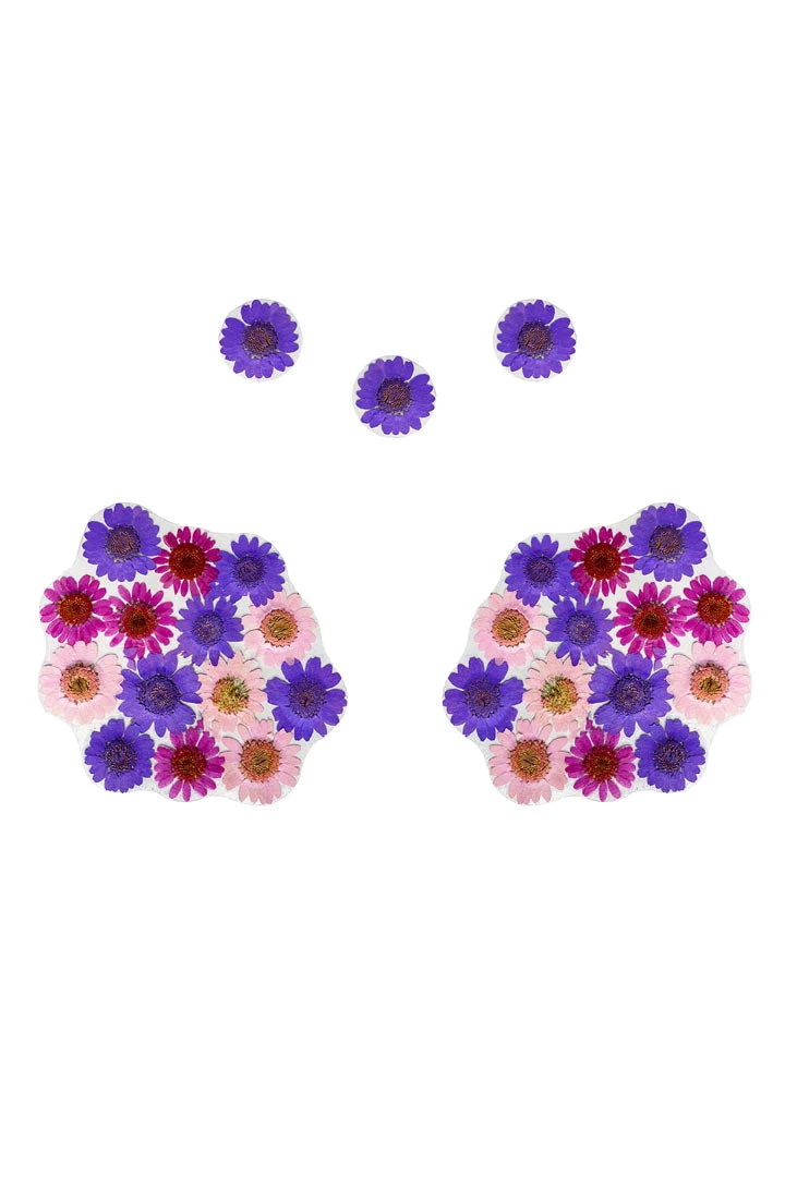 NevaNude Lingerie Garden Goddess Real Dried Pressed Flower Nipztix 3 NevaNude Lingerie Garden Goddess Real Dried Pressed Flower Nipztix