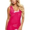 XGEN Latex Lingerie Pink Premium Mini Dress