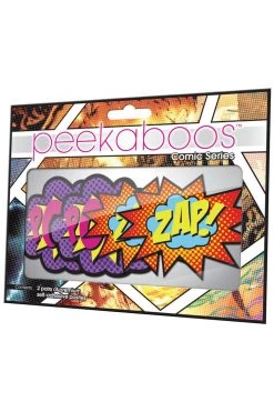 XGEN POW/ZAP Superhero Nipple Pasties