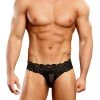 Magic Silk Black Scandal-Lace Micro Thong Pinch Back 2 Magic Silk Black Scandal-Lace Micro Thong Pinch Back