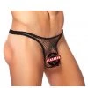 Magic Silk Black Stretch Net Bong Thong Male Thongs 1 Magic Silk Black Stretch Net Bong Thong Male Thongs