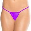 BodyShotz Purple Low T-Back Thong
