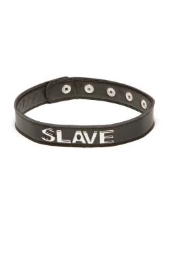 Allure Talk Dirty To Me 'SLAVE' BDSM Choker