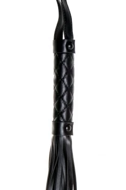 Allure Whips, Crops & Paddles Quilted Leather Whip Prop