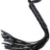 Allure Whips, Crops & Paddles Quilted Leather Whip Prop 2 Allure Whips, Crops & Paddles Quilted Leather Whip Prop