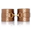 Allure X-Play Bronze Quilted Ankle Restraints
