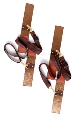 Allure X-Play Bronze Wrist To Ankle Restraints 7 Allure X-Play Bronze Wrist To Ankle Restraints
